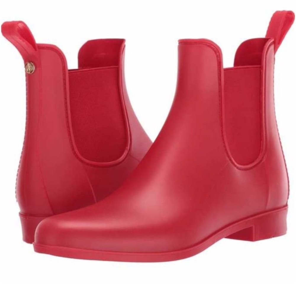 Red Sam Edelman Rain Boots